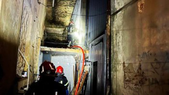 У Львові горіла прибудова до житлового будинку (фото)