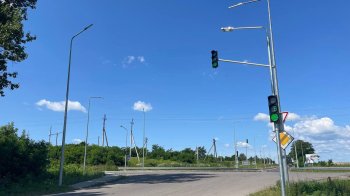 На одному з перехресть Яворова запрацював світлофор