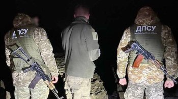 Порушника виявили за допомогою дрона, він виявився агресивним, фото Держприкордонслужби