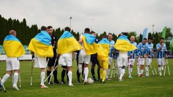 Львівська команда ветеранів з ампутаціями здобула перемогу на чемпіонаті Польщі з футболу