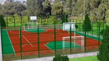 У Новому Роздолі батьки загиблого Героя профінансували новий спортивний майданчик