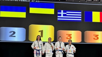 Три спортсменки з Львівщини стали призерками чемпіонату Європи з джиу-джитсу