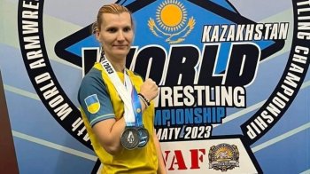Спортсменка з Львівщини виборола дві медалі на чемпіонаті світу з пара-армспорту
