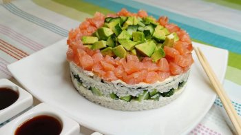 Суші торт вдома: покроковий рецепт смачної вечері