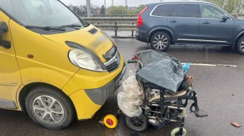 Водій Opel збив у Львові 80-річного чоловіка на кріслі колісному