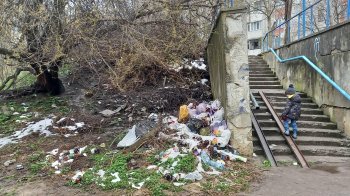 Поблизу школи на Сихові львів’яни утворили сміттєзвалище