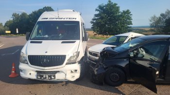 Аварія на перехресті у Дрогобичі: водійка легковика в лікарні