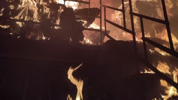 Через інвентор у Львові загорілося горище багатоквартирного будинку