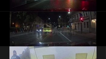 Їздив на червоне: у Львові патрульні оштрафували водія автобуса