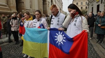 Українець не по крові, але віддав життя за Україну: Львів попрощався із загиблим на фронті тайванцем