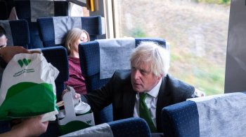 До Львова приїхав Борис Джонсон (фото)