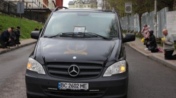 Трускавець провів в останню путь Героя, який тиждень тому був вдома та попрощався з найріднішими
