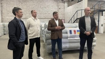 Посол Франції привіз до Стрия гуманітарку