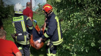 Допомога постраждалому чоловікові