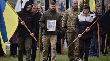 У Тухлі на Львівщині поховали загиблого Героя