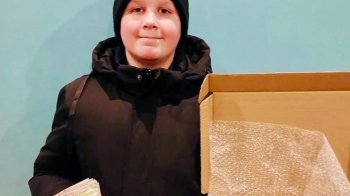 На Львівщині школяр наколядував 16 тис. грн на дрон для військових