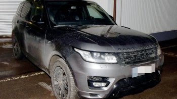 Викрадений Land Rover затримали на кордоні з Львівщиною