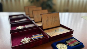 Пʼятьох захисників з Самбірщини посмертно відзначили державними нагородами