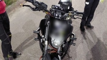 На Львівщині патрульні зупинили мотоцикл, який перебував у міжнародному розшуку