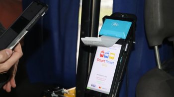 На Львівщині два місяці діятиме знижка на безконтактну оплату проїзду картками Visa 