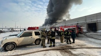 Пожежа у Красноярську