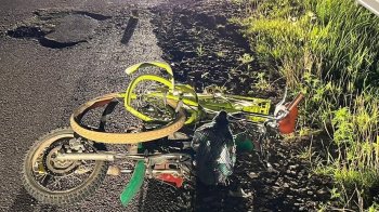 На Львівщині мотоцикліст збив велосипедиста: обидва в лікарні