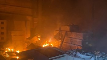Вночі постраждали двоє працівників атакованого росіянами підприємства у Жовкві