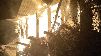 На Львівщині собака врятував своїх господарів від пожежі в будинку