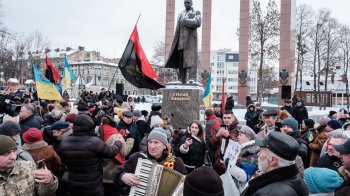 У Львові відзначили 117 років з дня народження Степана Бандери