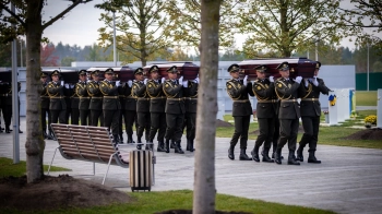 П’ятьох невідомих захисників з Львівщини поховали на військовому меморіальному кладовищі