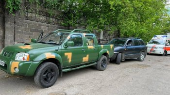 80-тій окремій десантно-штурмовій бригаді передали автомобіль "швидкої"