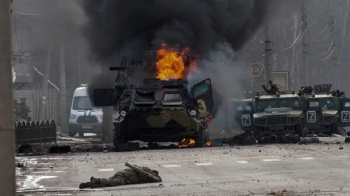 Знищена російська техніка.