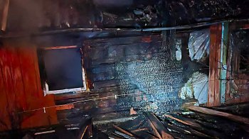 У Славському горів дерев’яний житловий будинок (фото)