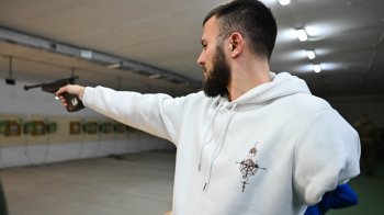 У Львові провели змагання із кульової стрільби для ветеранів