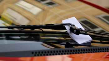 Львів: військового оштрафували за паркування після нового знака