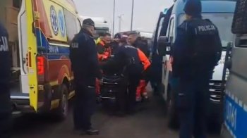 Медики не змогли реанімувати українського водія, якому стало зле на кордоні, фото Tomasz Bartecki/Facebook