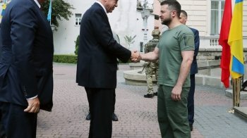 Ердоган приїхав до Львова з п’ятьма міністрами, начальником розвідки і гендиректором "Baykar"