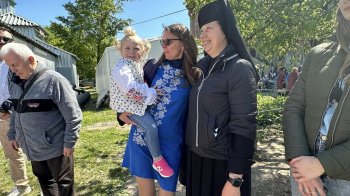 Ірина Мироненко з донькою