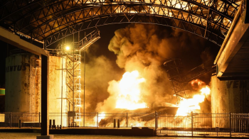 Пожежа на нафтобазі у т. о. Донецьку