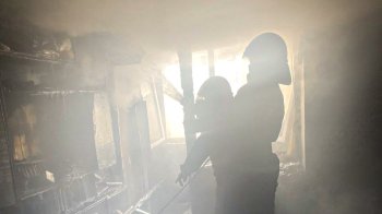 Під час пожежі на Шевченка у Львові врятували трьох людей