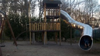 Матюки на гірці й пісочниця без піску: львів’яни просять привести до ладу дитячий майданчик у Парку культури