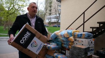 Львівщина отримала перший транш гуманітарної допомоги від Шона Пенна