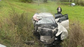 На Львівщині у ДТП з вантажівкою загинув 35-річний пасажир Volkswagen