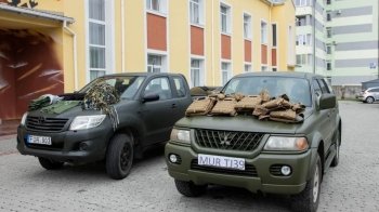 Дрогобич передав на фронт машини, квадрокоптери та тепловізор