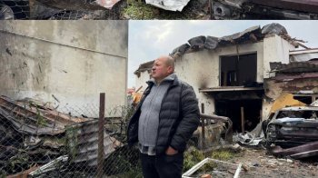 Російський безпілотник зруйнував будинок львівського лікаря: чоловік дивом вижив