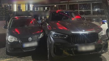 У Львові 48-річний нетверезий водій BMW зіткнувся з припаркованим Vokswagen