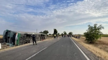 В Угорщині перевернувся автобус з дітьми, який їхав зі Львова