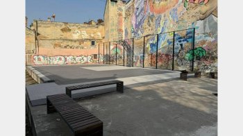 Корт для стрітболу та баскетболу