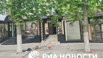 У центрі Луганська вибухнула граната (відео)