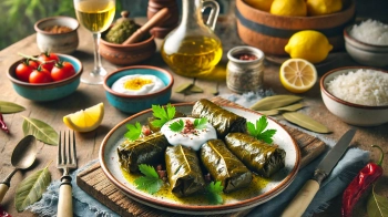 Долма з виноградного листя